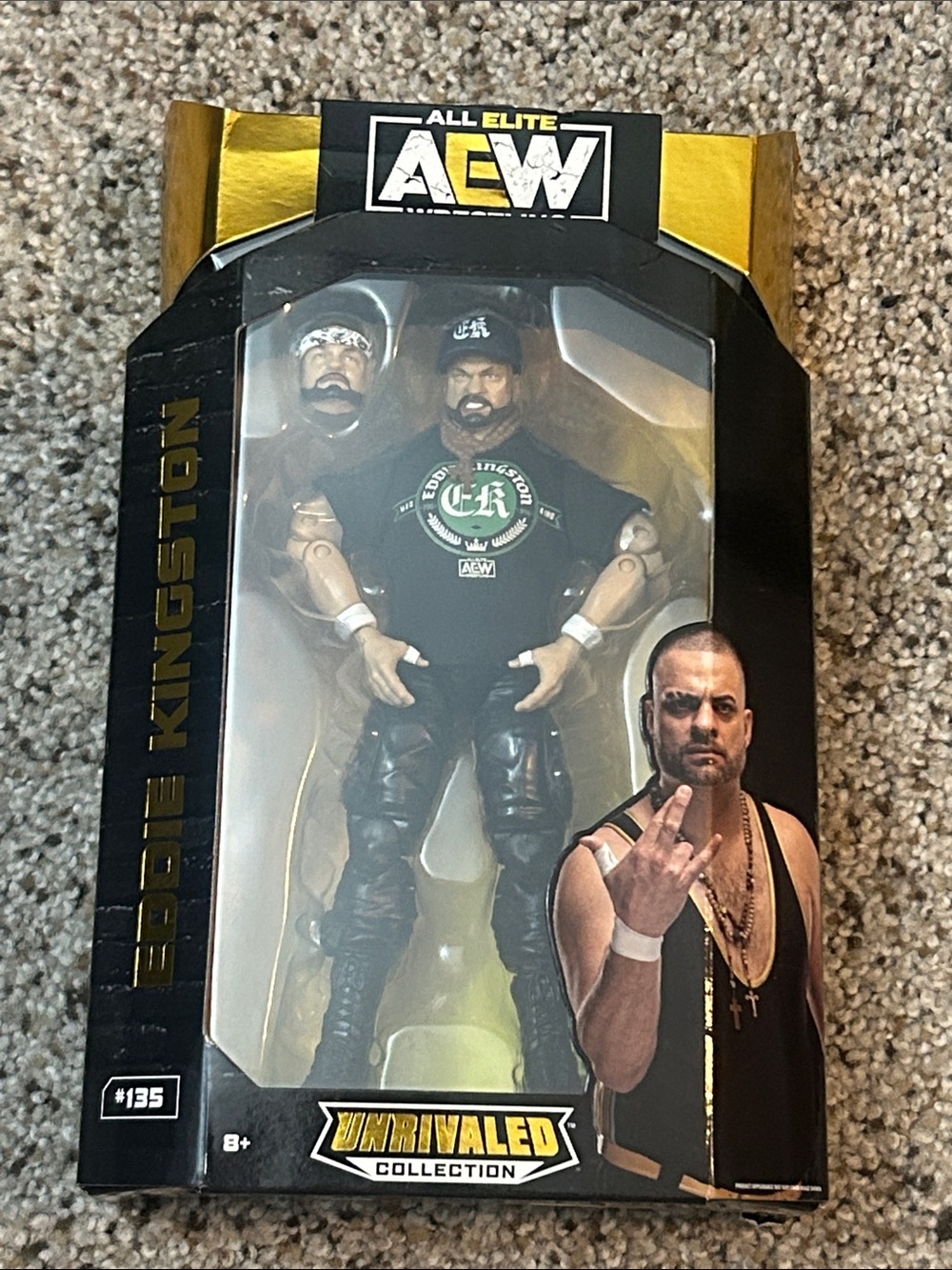 All Elite Wrestling AEW Eddie Kingston Action Figure Unrivaled Collection #135